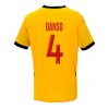 RC Lens Kevin Danso #4 Heimtrikot 2024-25 Kurzarm